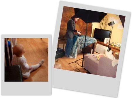 Photographe pour une séance photo bébé
